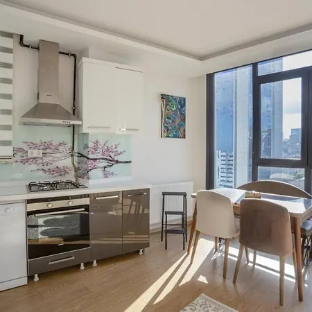 Bright And Cozy Flat With View In Besiktas Daire İstanbul